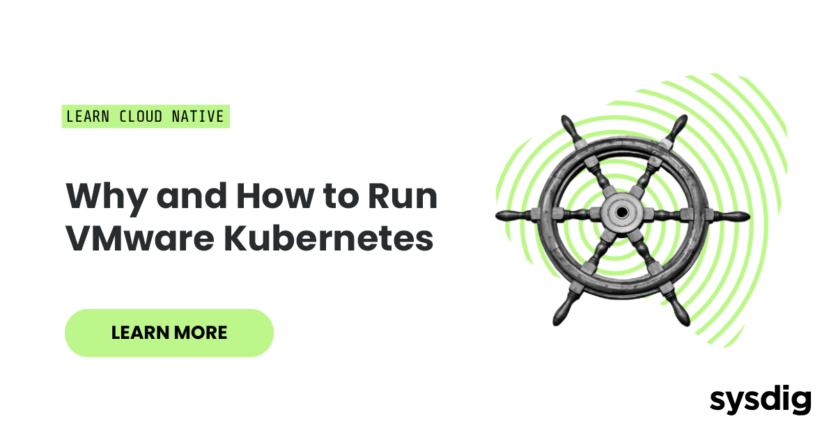 Why and How to Run VMware Kubernetes