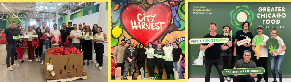 sharebite employees giving back to the community