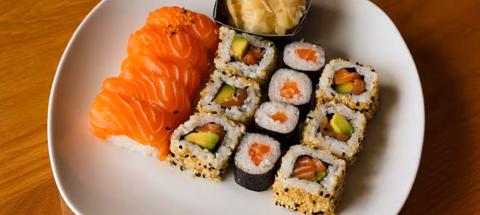 Sushi and Japanese food