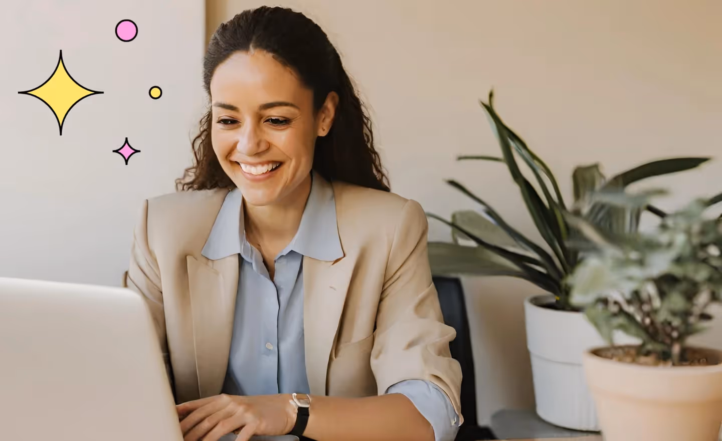 HR person reviewing employee benefits including health insurance, meal allowances, and retirement