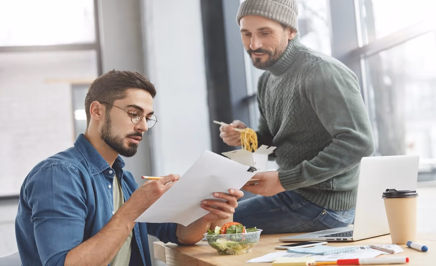 Employees enjoying meal allowance benefits