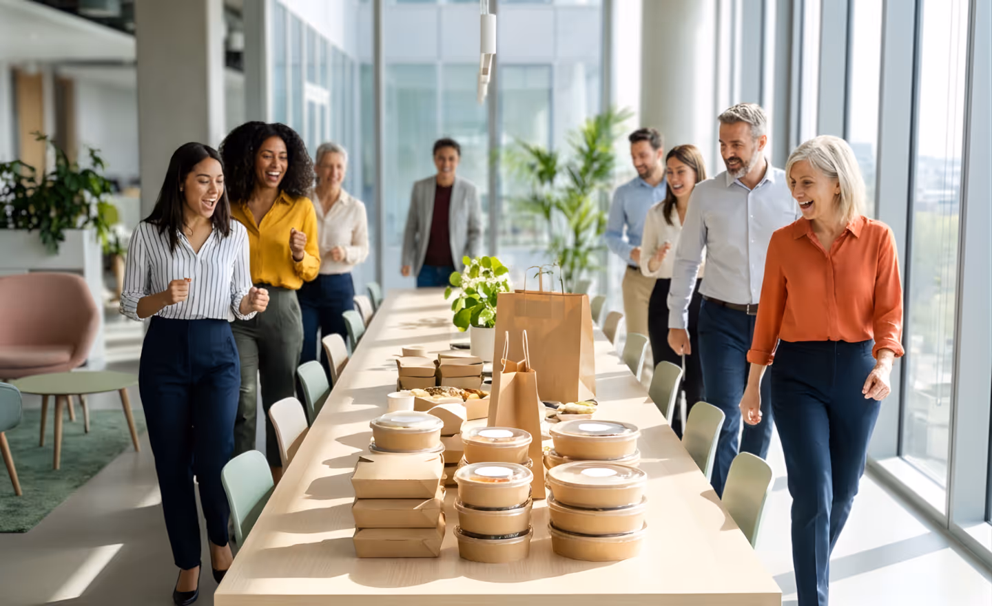 Office Meals as a Return to Office Strategy