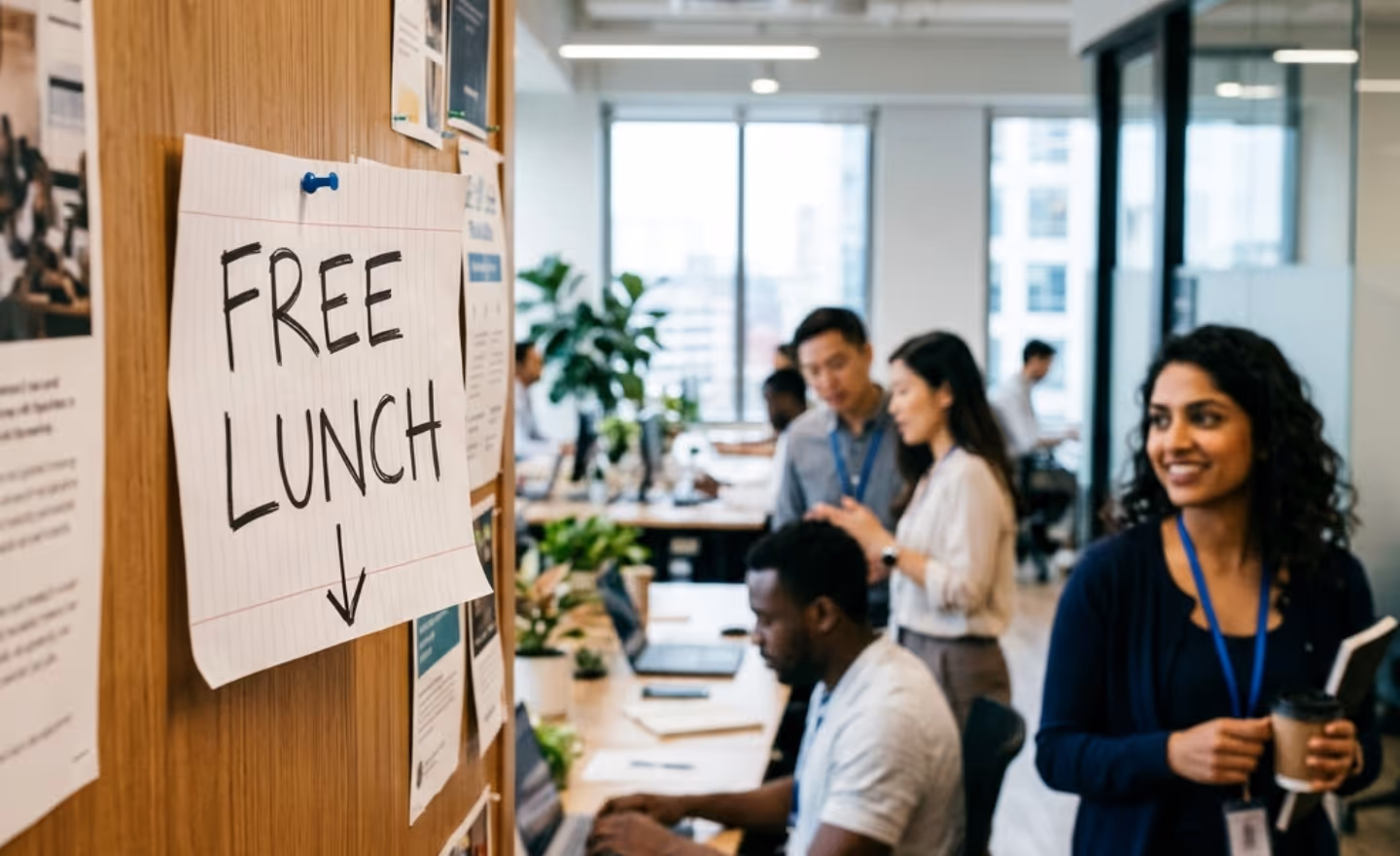 Free Lunch Perks for Employees