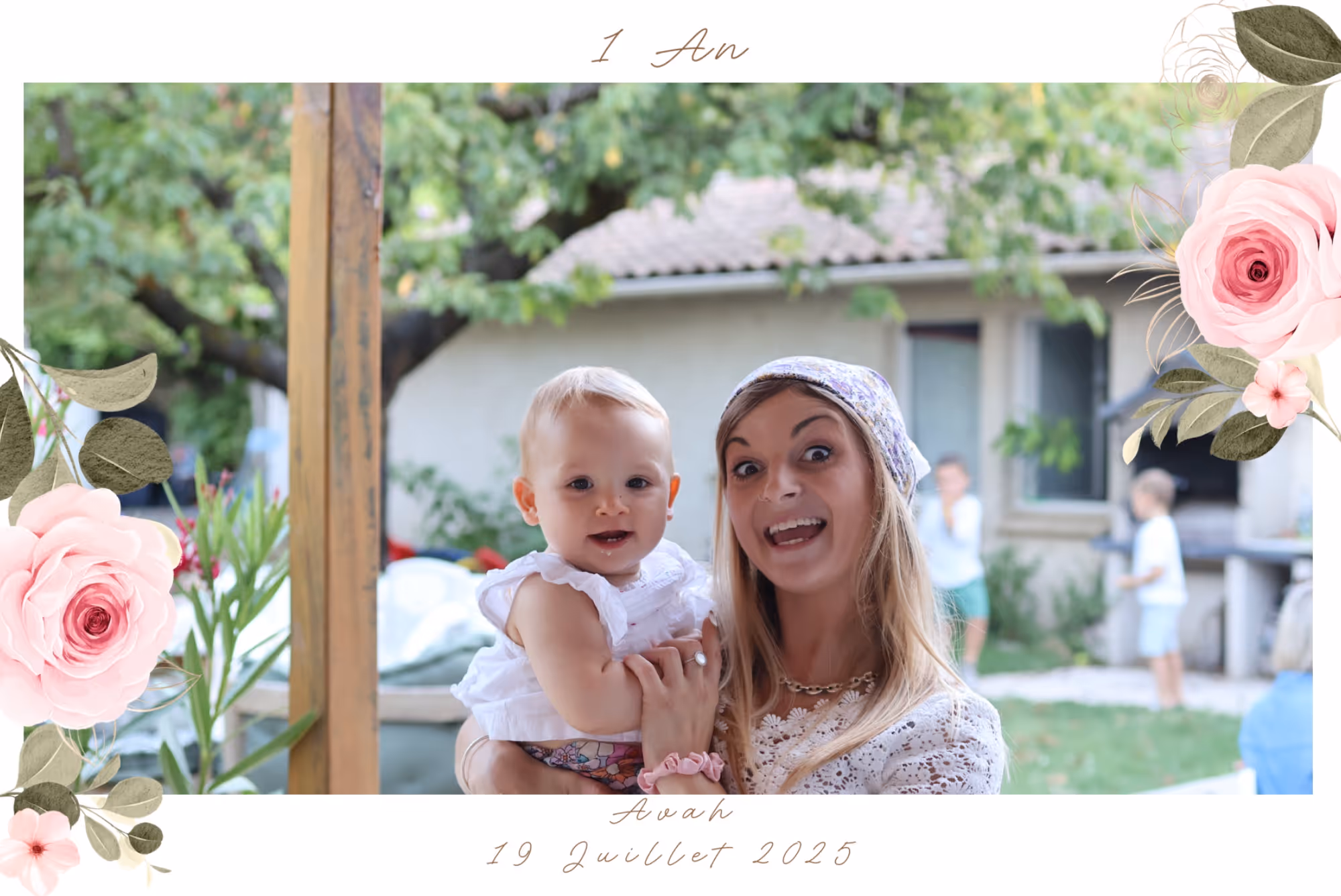 Location PhotoBooth pour les un an d'un enfant dans le Vaucluse