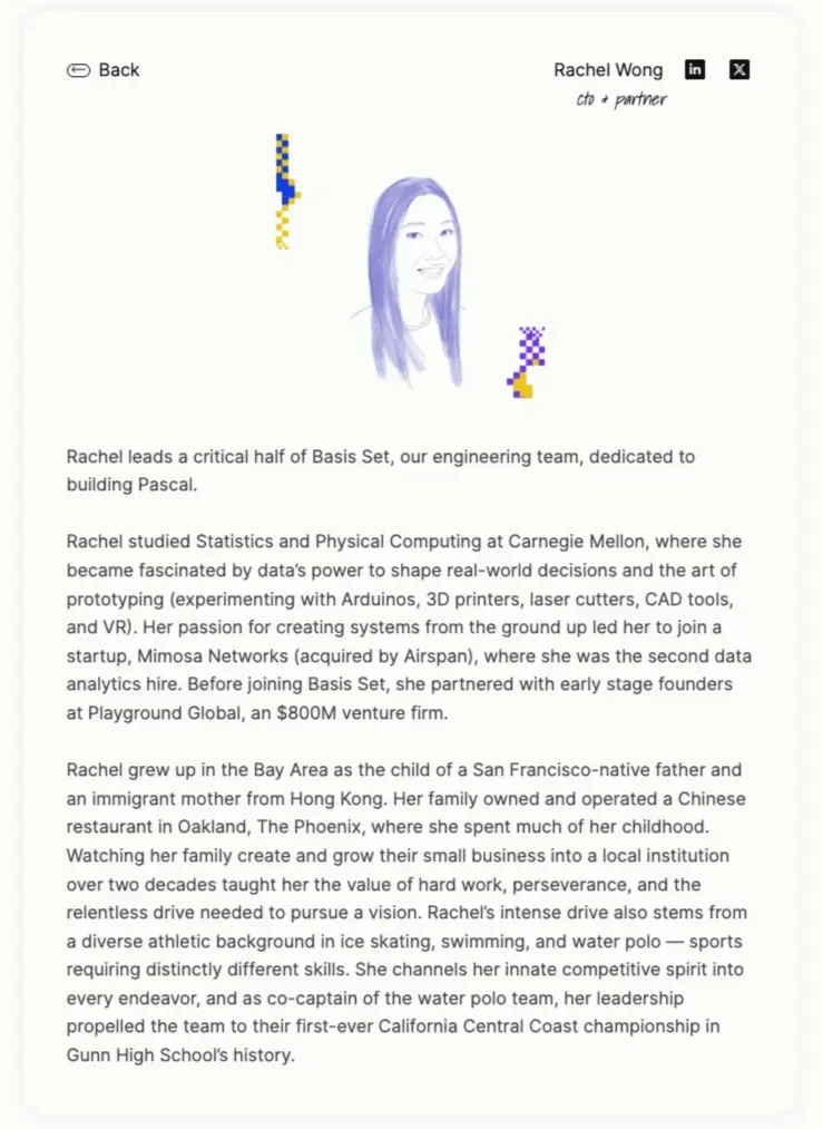 Rachel Wong CTO and partner