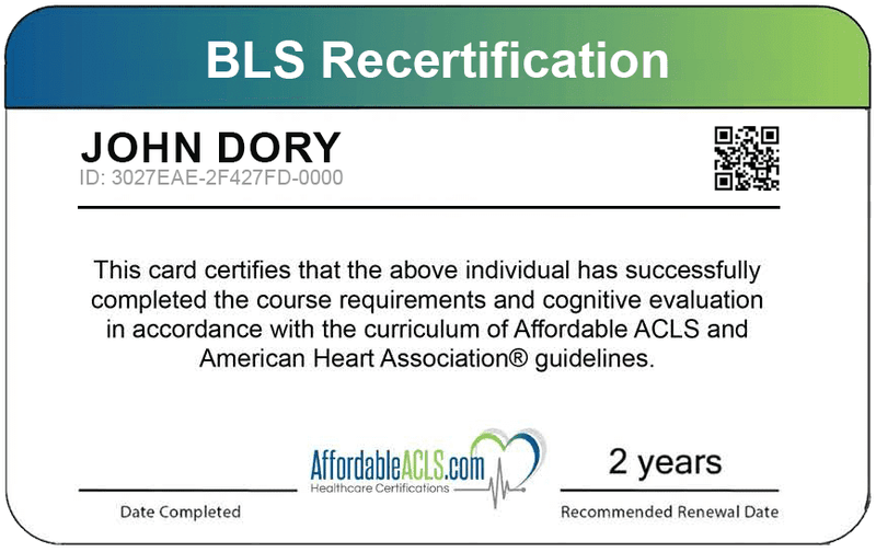 Online ACLS, BLS & PALS Courses | AffordableACLS