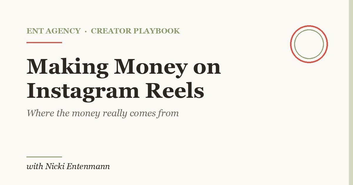 Creator recording an Instagram Reel with a product, reviewing earnings on her phone