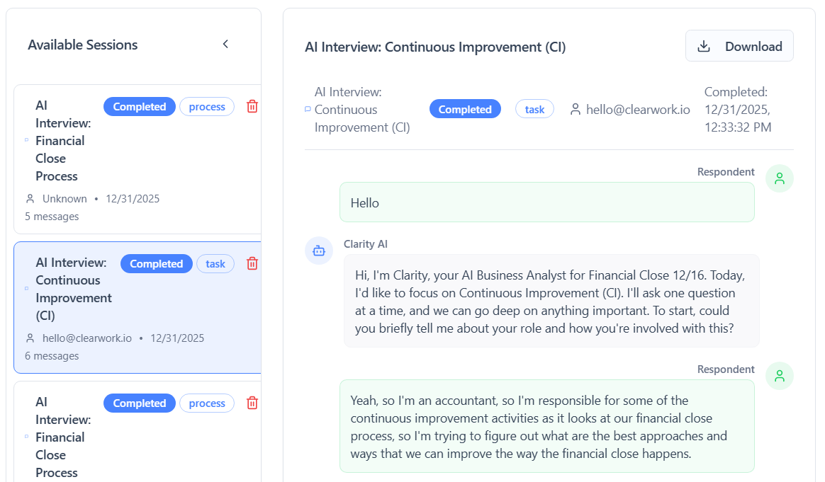 Discovery Source Data