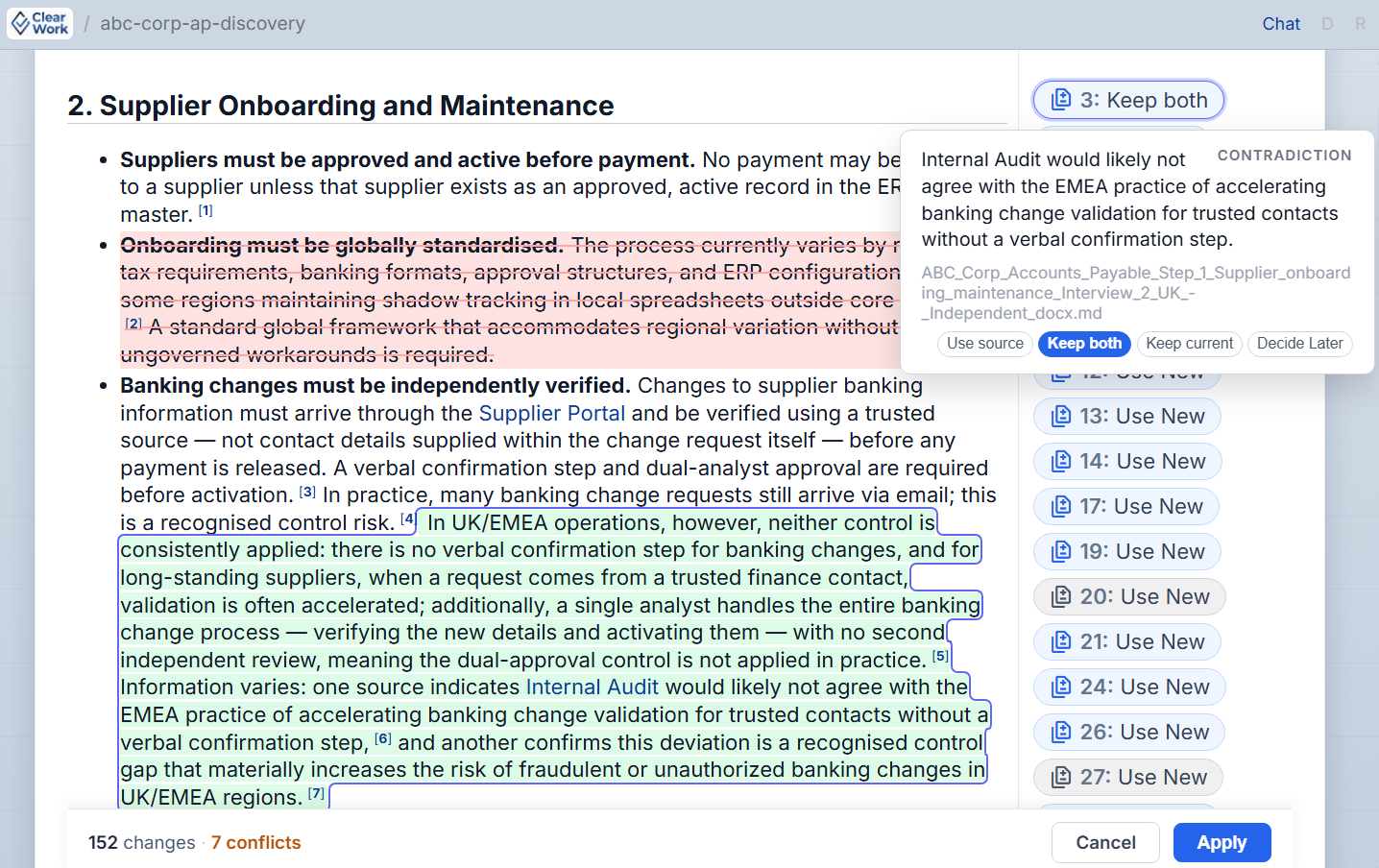ClearWork Complete Version Control and Approvals