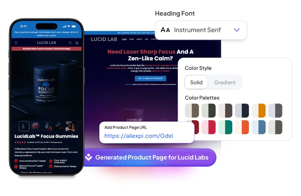 Atlas AI creating product photos