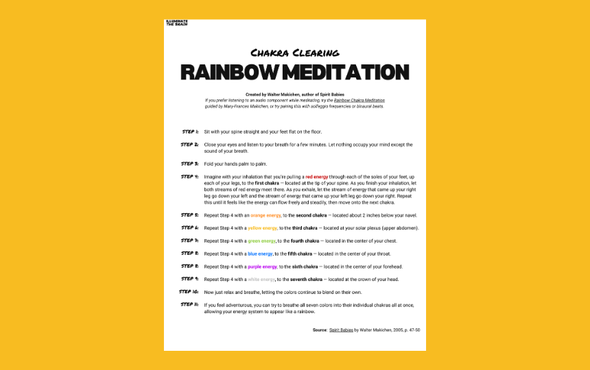 Chakra Rainbow Meditation