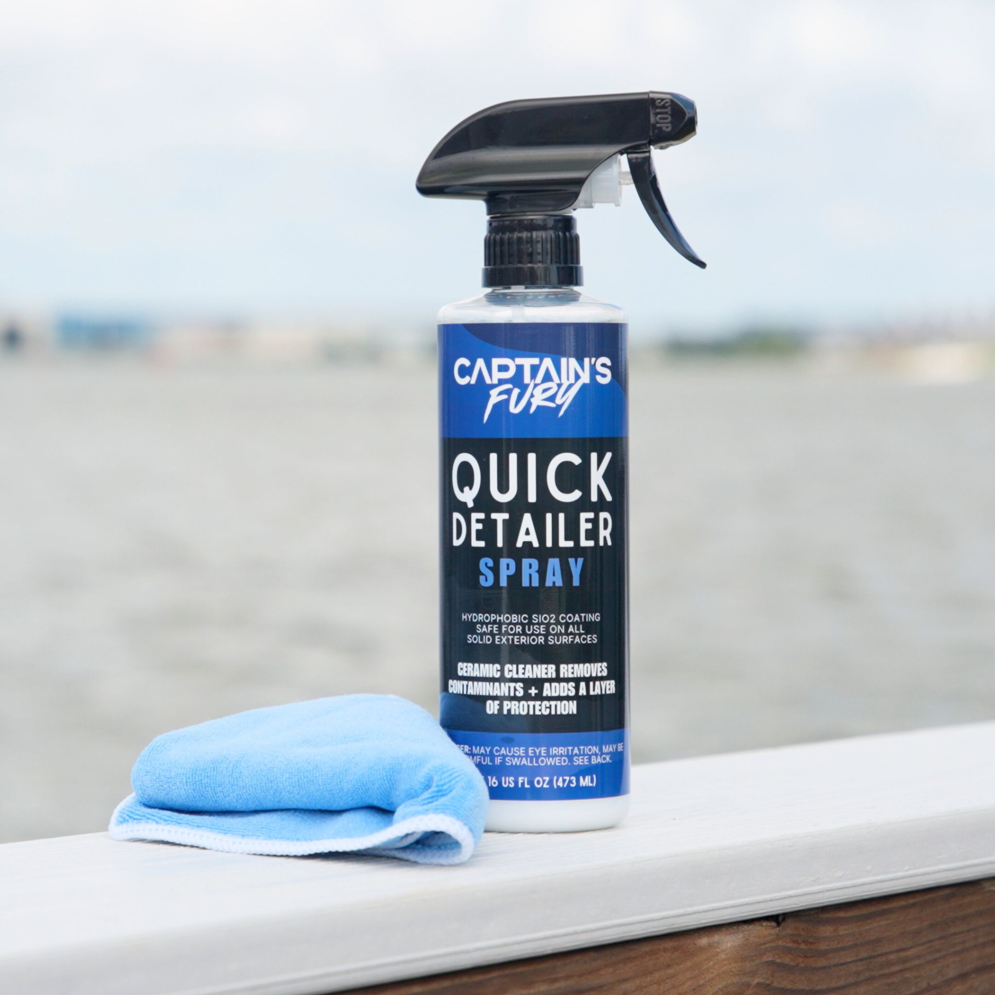 Captain's Fury Quick Detailer Spray