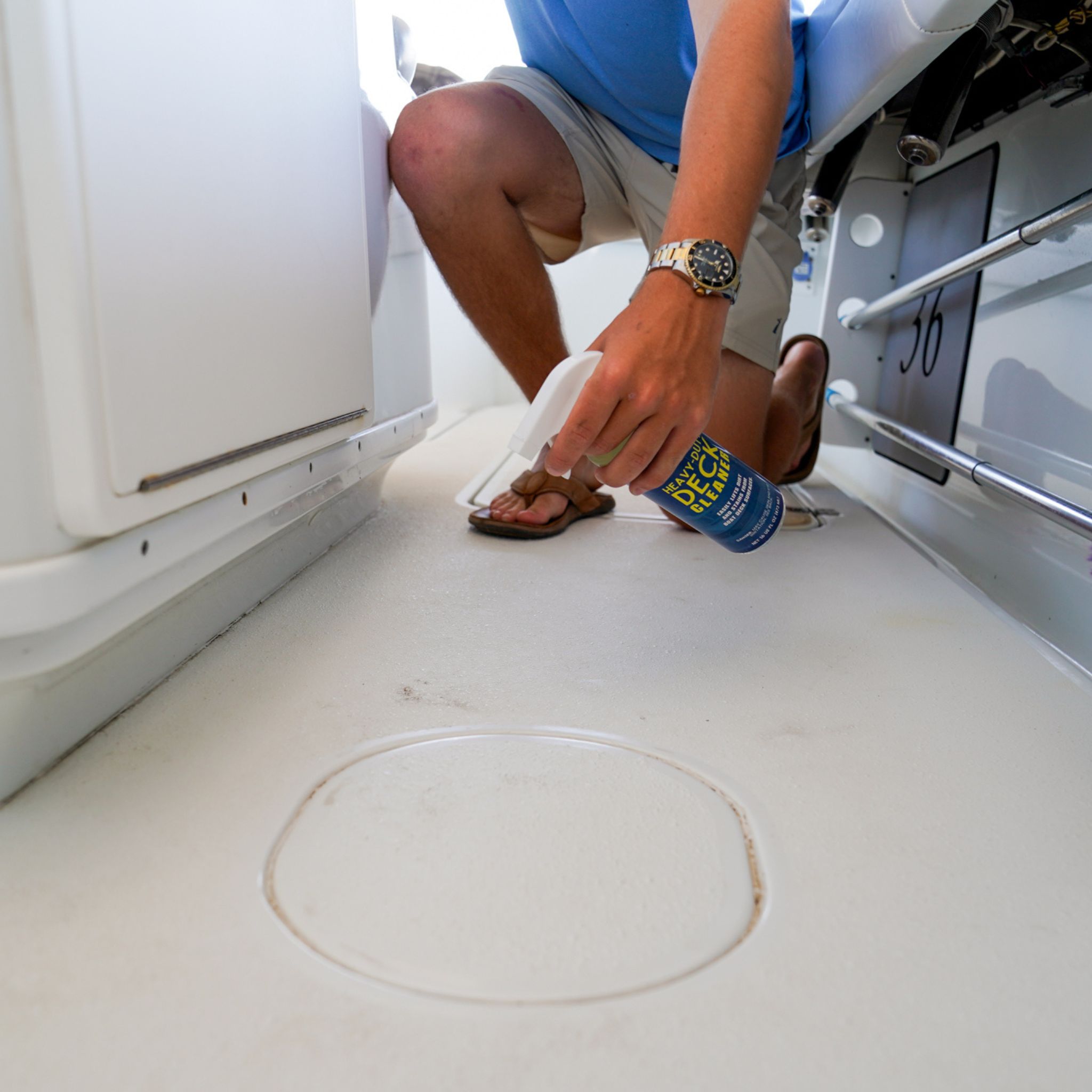 Captain's Fury Heavy-Duty Deck Cleaner