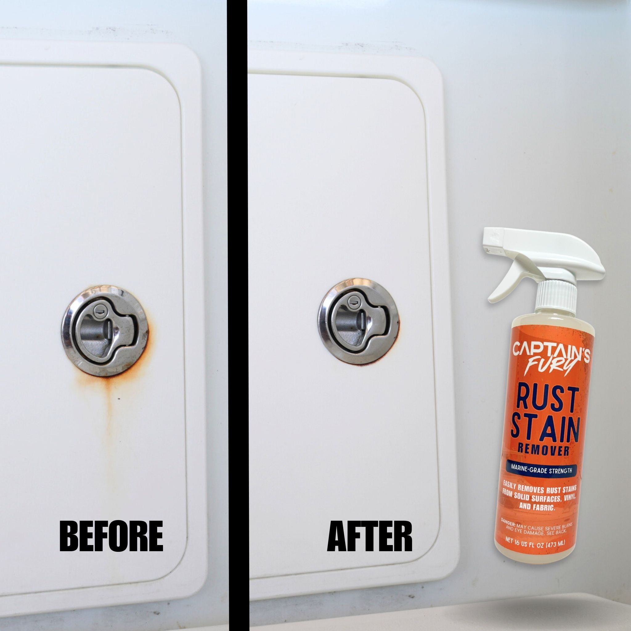 Captain's Fury Rust Stain Remover