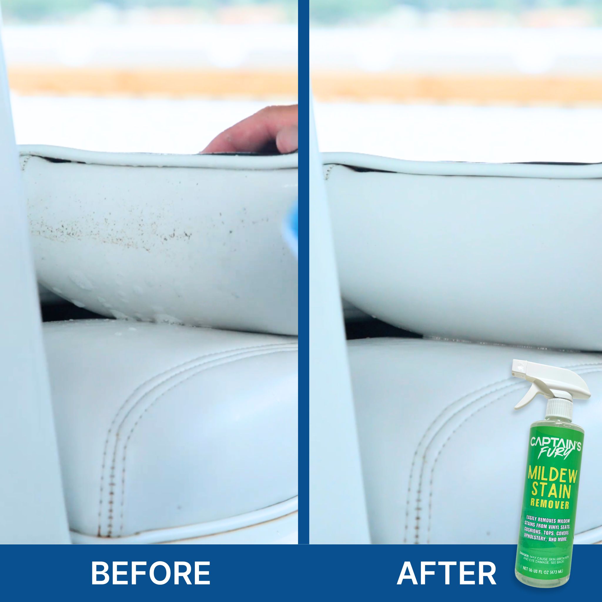 Captain's Fury Mildew Stain Remover