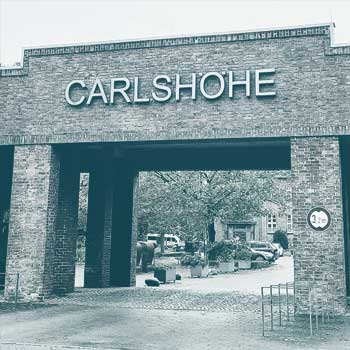 Torbogen zur Einfahrt auf die Carlshöhe