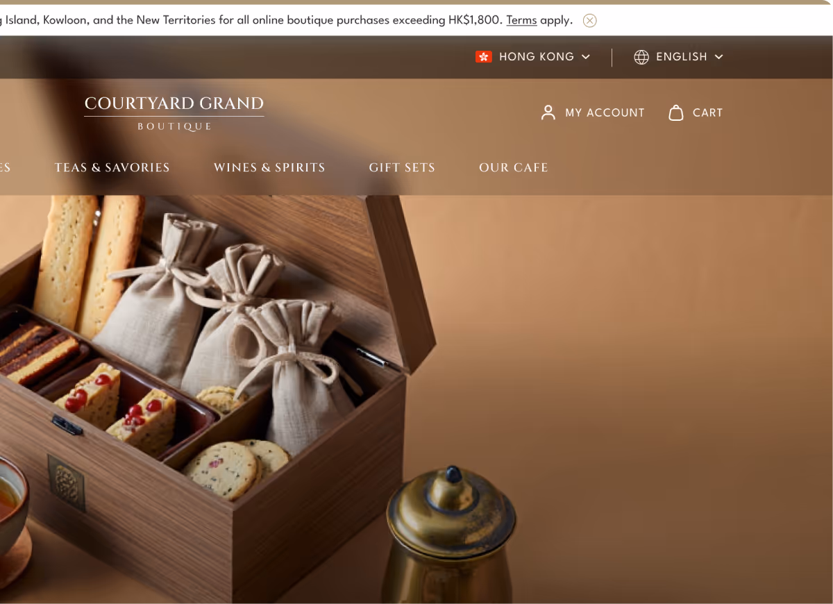 a screenshot of a web page of an online store, with emphasis on the UI element and the precision and aesthetics of the design. 