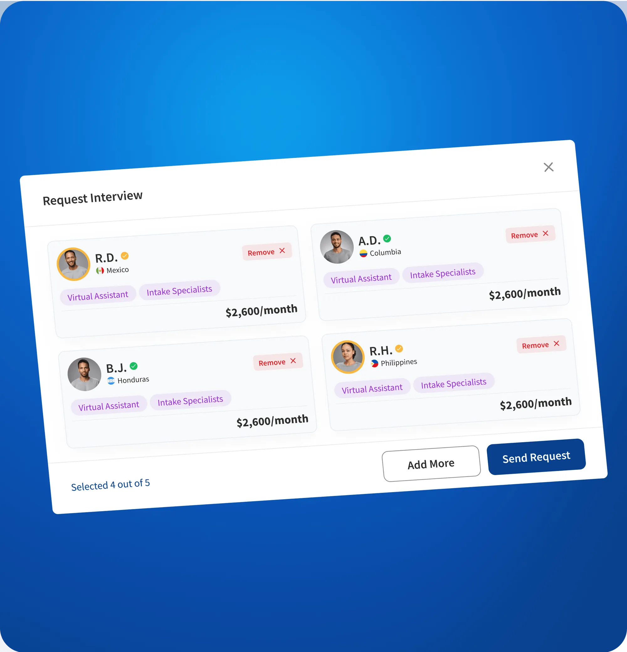 Book an Interview in Just a Few Clicks
