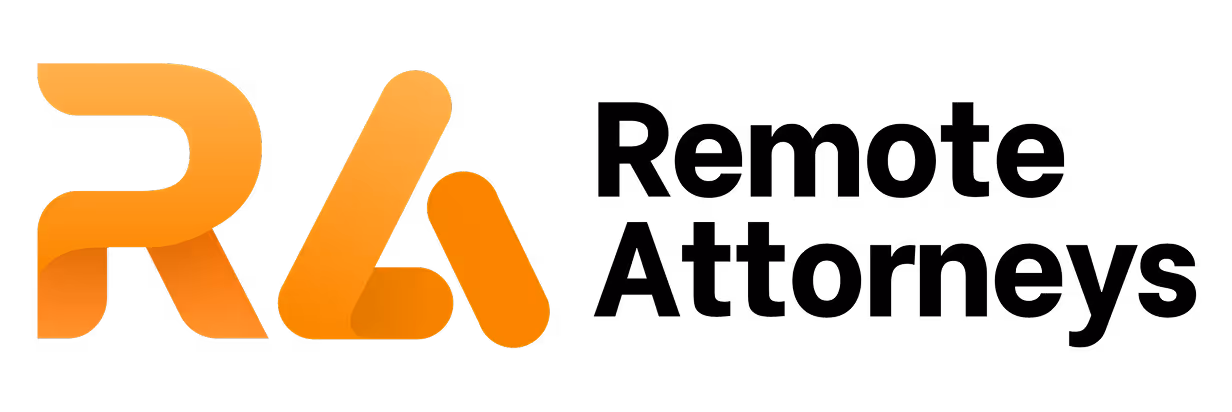 Orange stylized letters R and A forming a logo on white background.