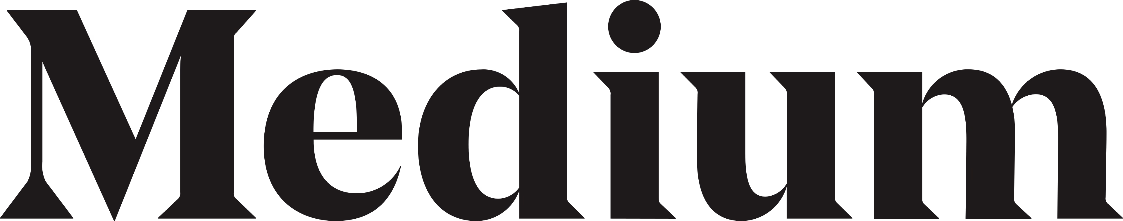 Medium wordmark logo in bold black serif font on a transparent background.