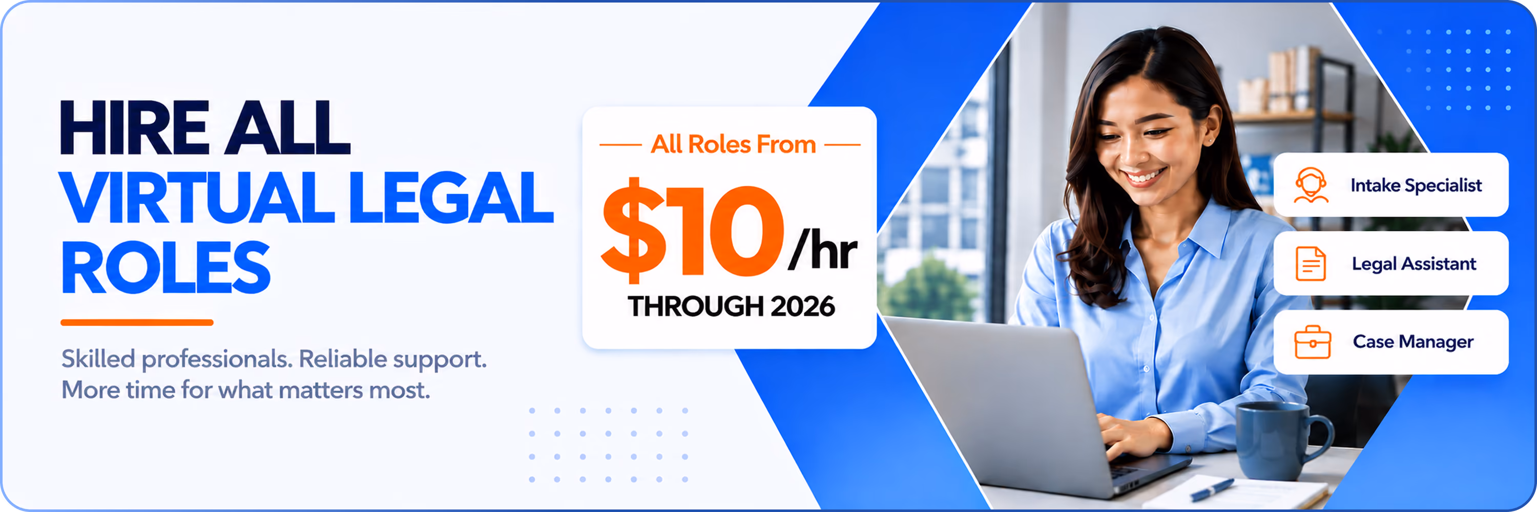 $10/hour offer banner