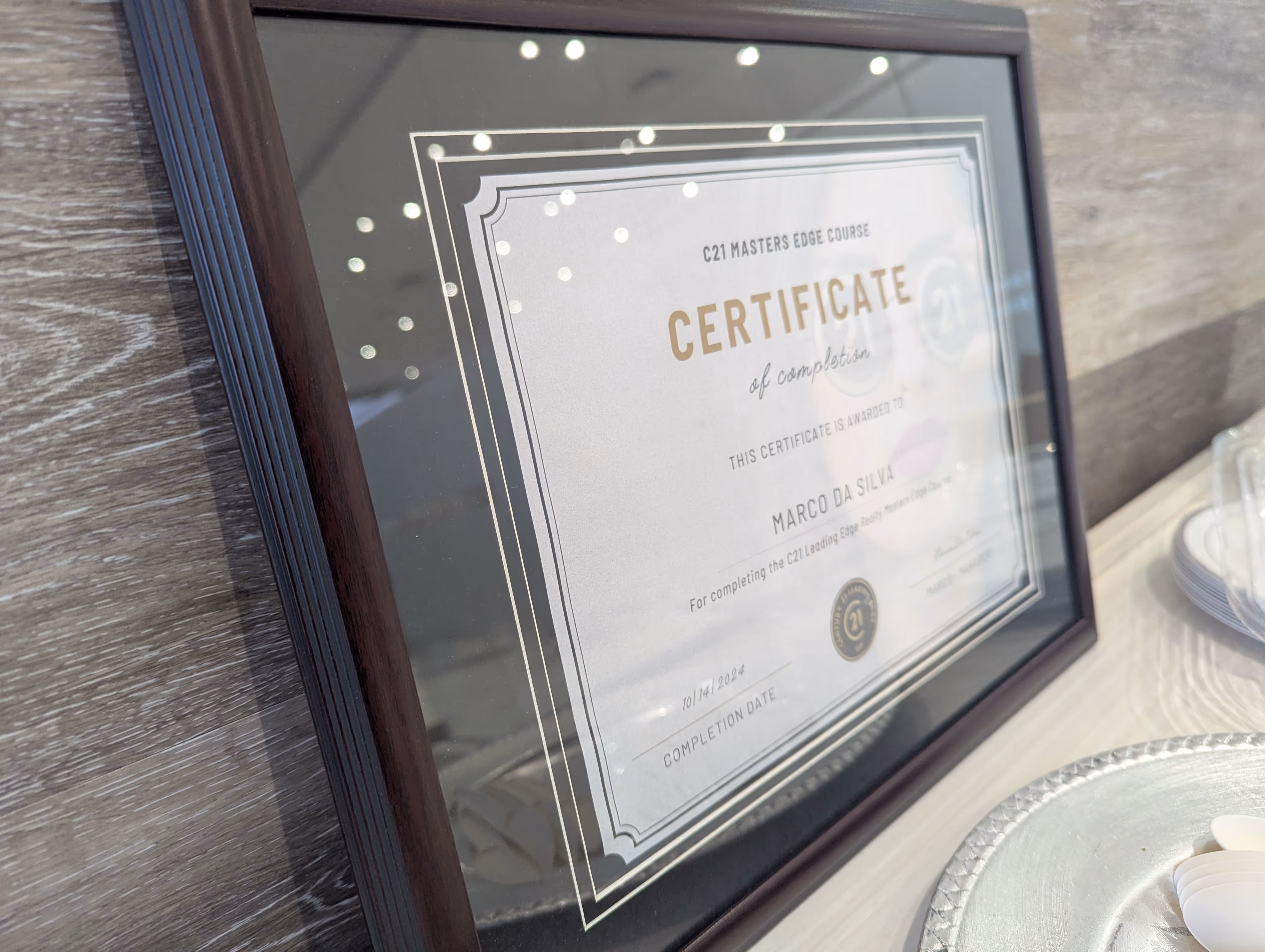 C21 Masters Edge Certification