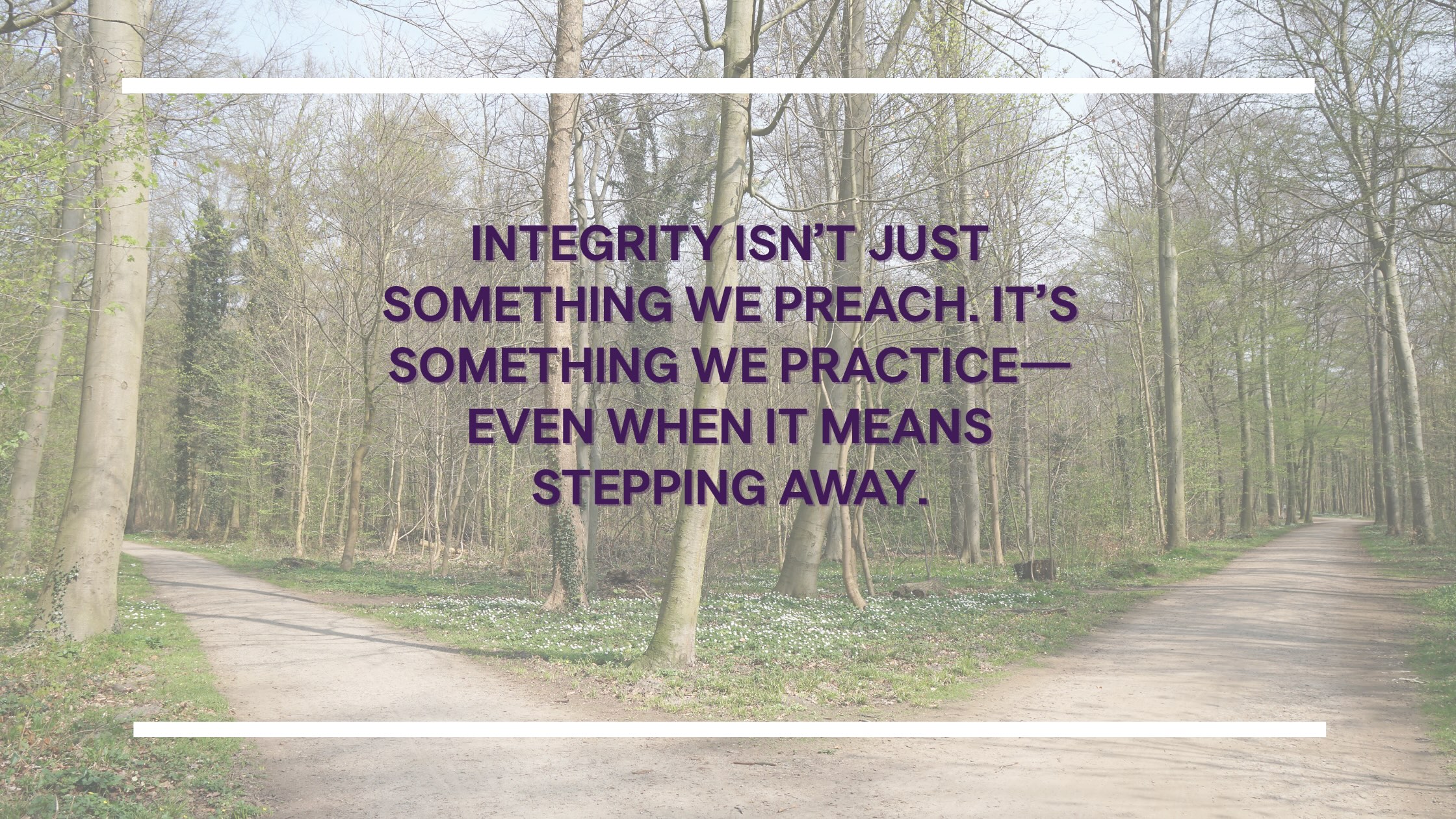 Basic text on photo