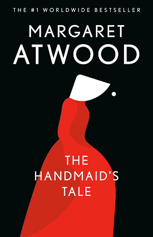 The book cover of "The Handmaid's Tale"