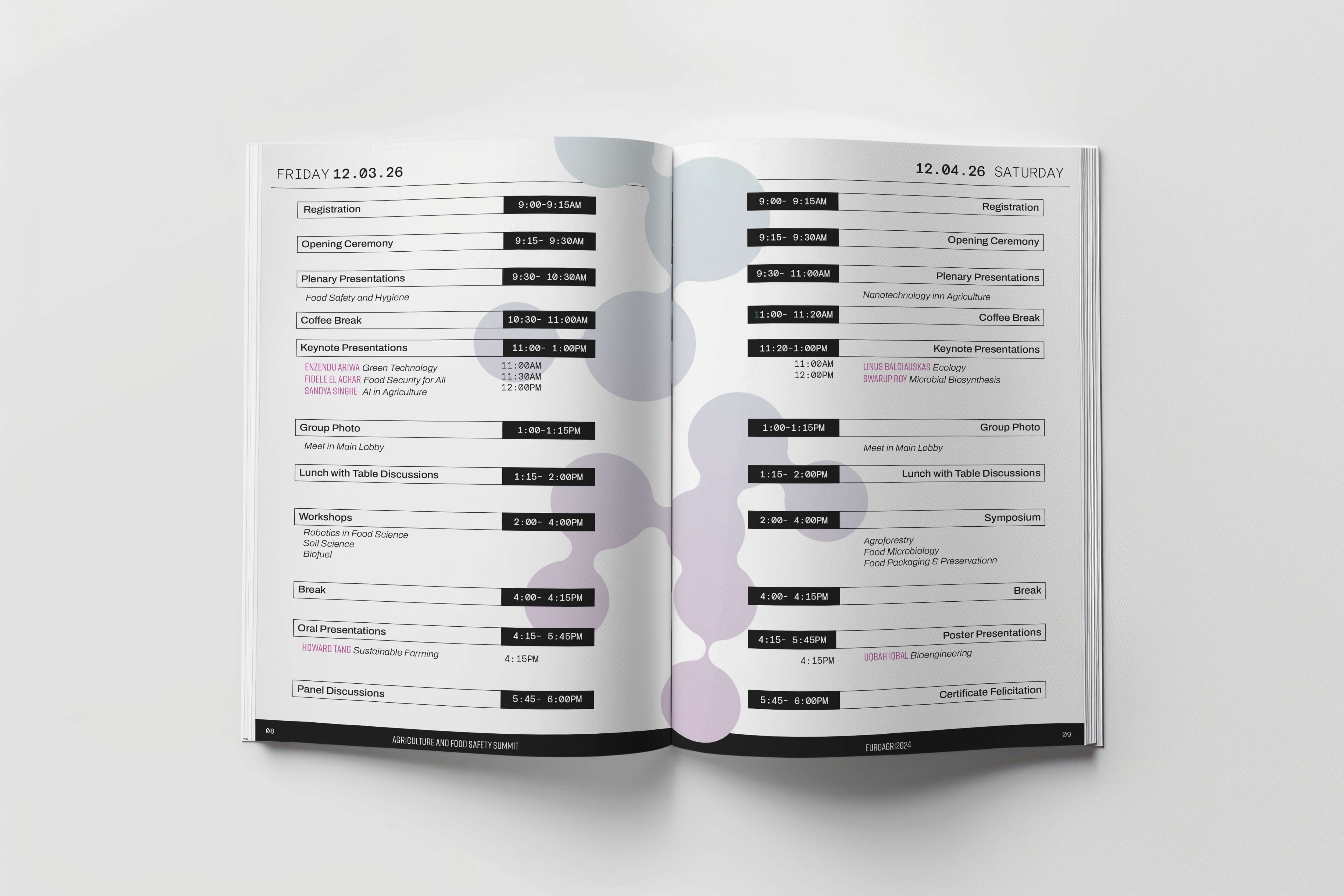 Process image showing sketches, illustrations and inpo