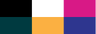 color palette for rebel curls project