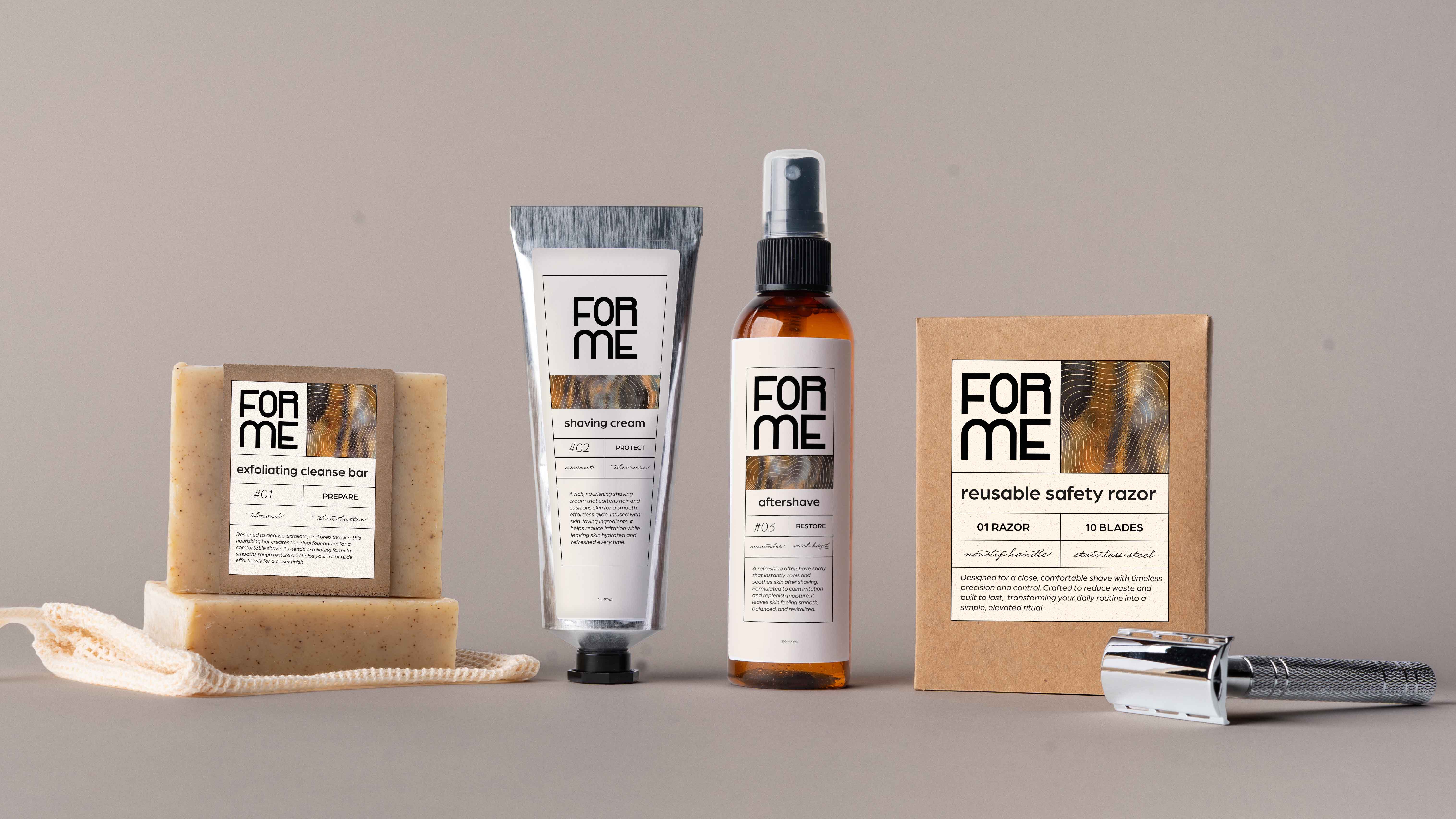 image of 3 haircare bottles showing rebel curls design