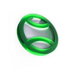 tennis ball floating 3d design