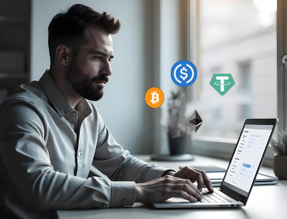 convert crypto to fiat instantly