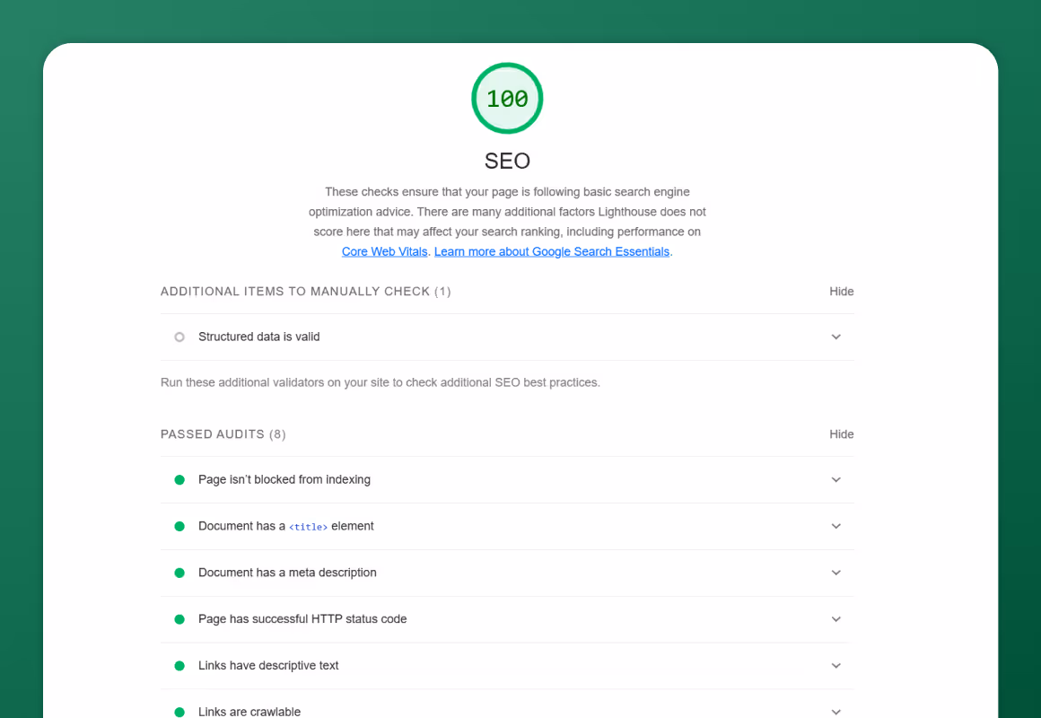 Technical SEO for an online education business website, highlighting Technical SEO services provided by Mabit Web Studio.