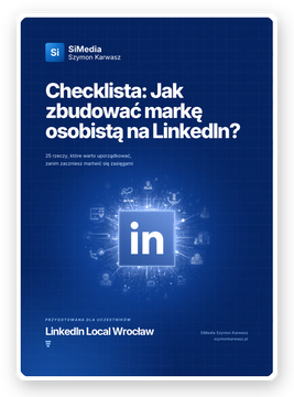 Okładka checklisty: budowa marki osobistej