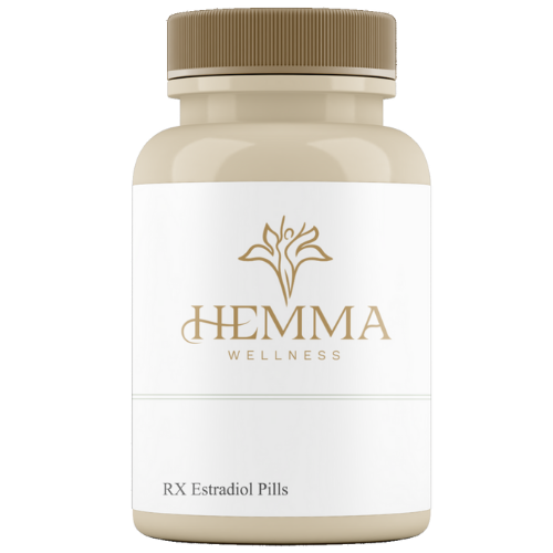 Estradiol oral tablet for systemic hormone therapy during menopause