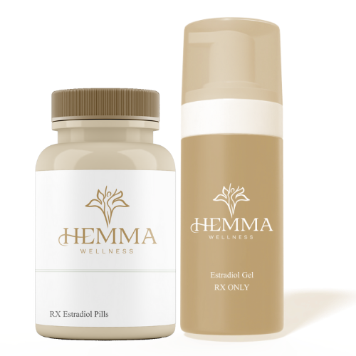 Combination systemic and local estradiol therapy options for menopause