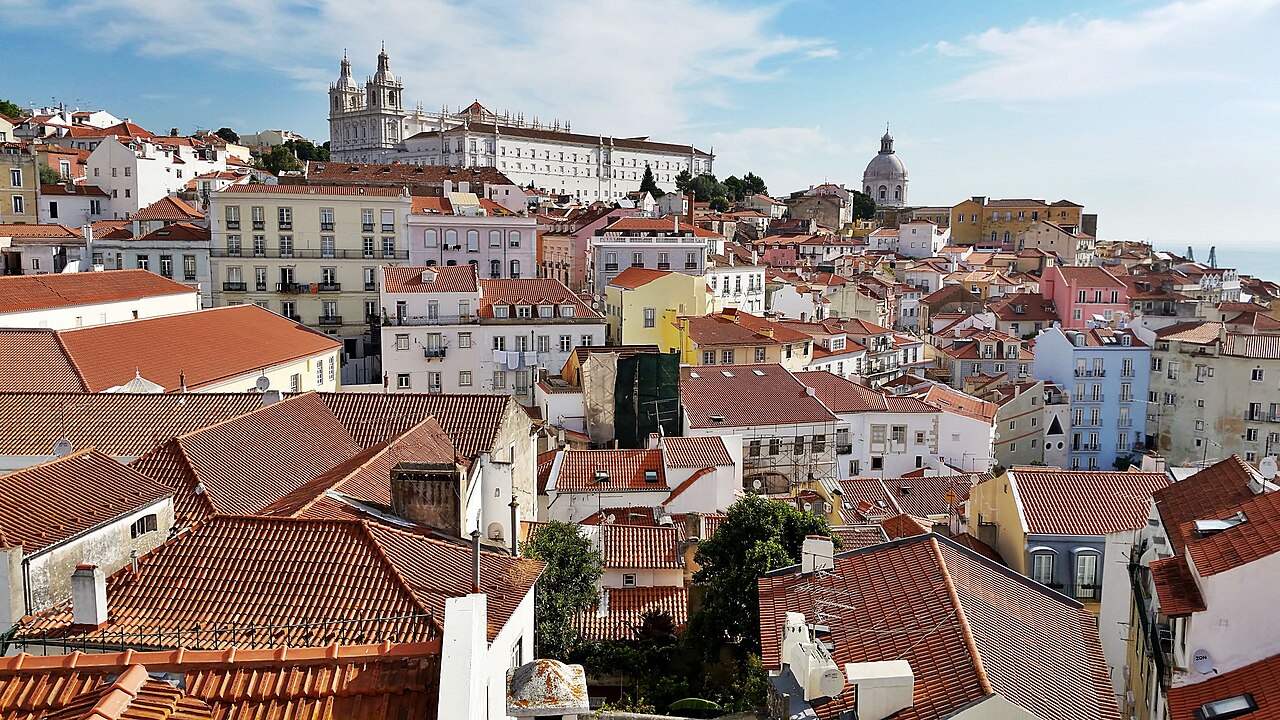View of Alfama Old District, Lisbon