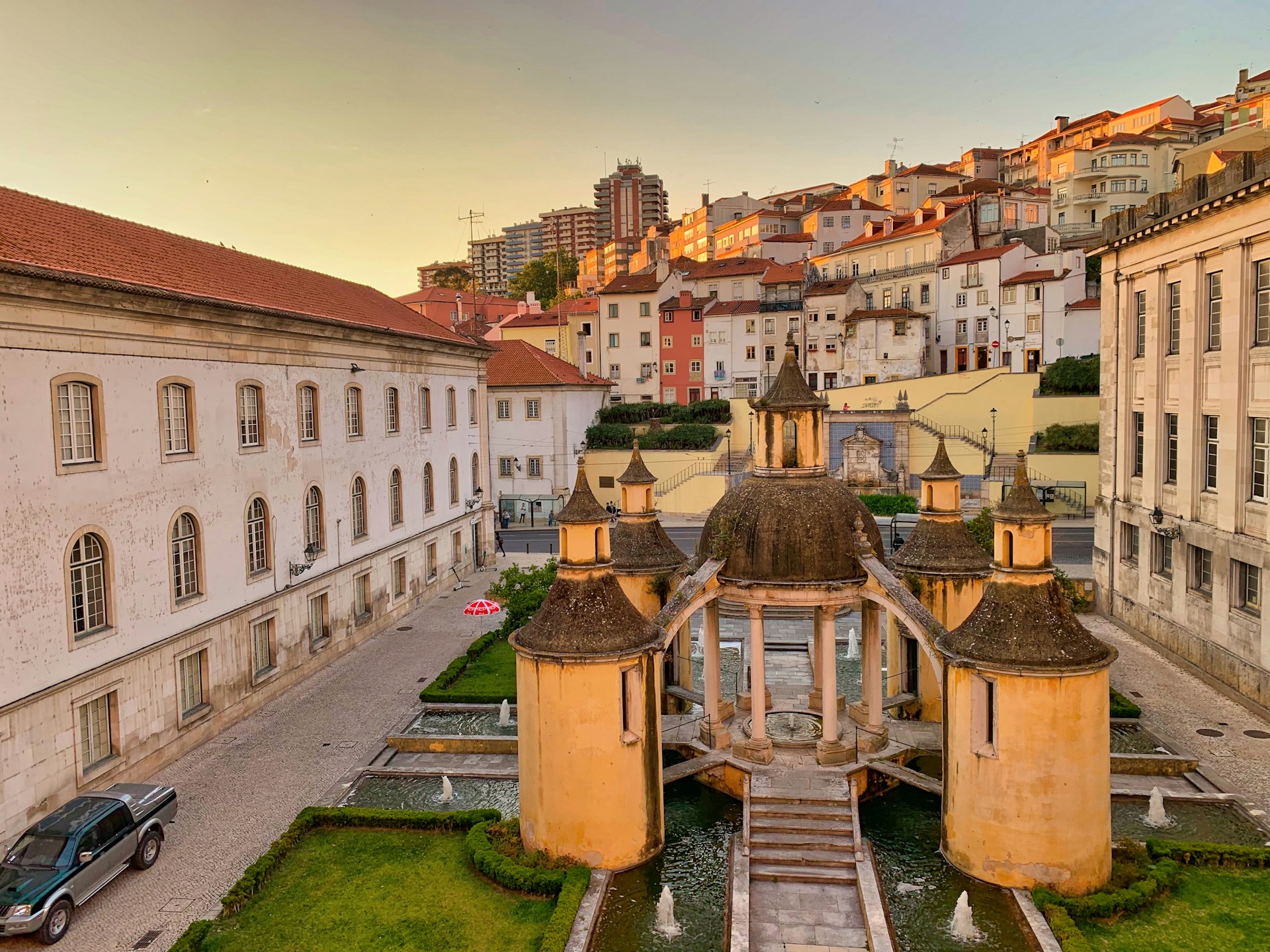 Jardim da Manga, a Renaissance-style garden and fountain complex | Photo by Egor Kunovsky on Unsplash