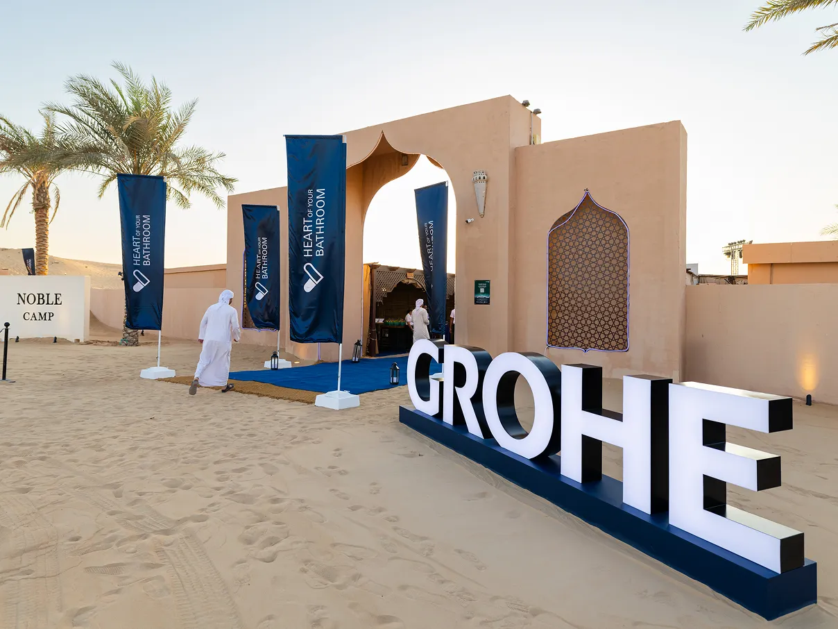 GROHE event at Nobel camp