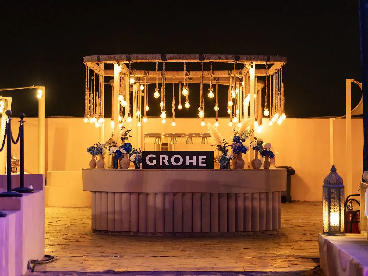GROHE event at Nobel camp
