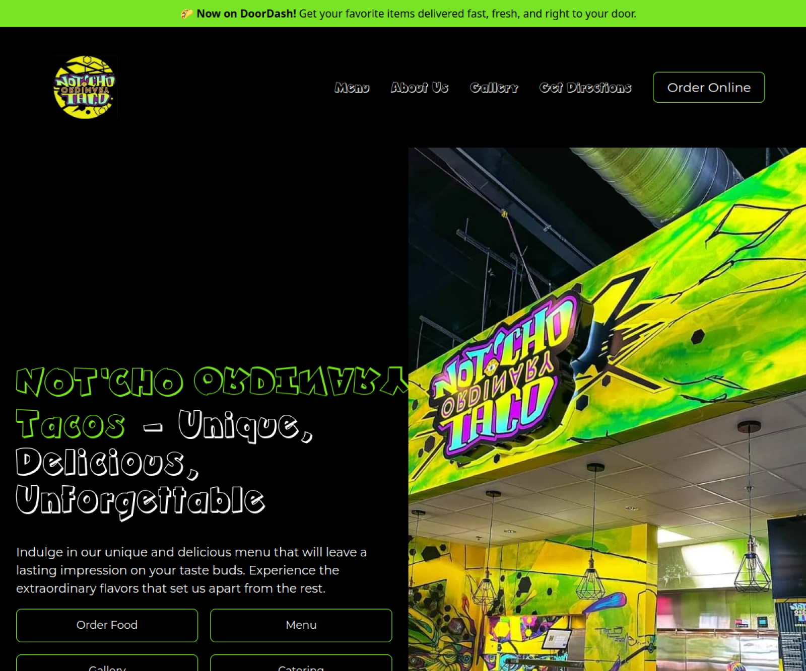 Notcho Ordinary Taco