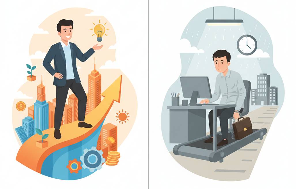 FATE紫微斗數算命 - 創業與打工