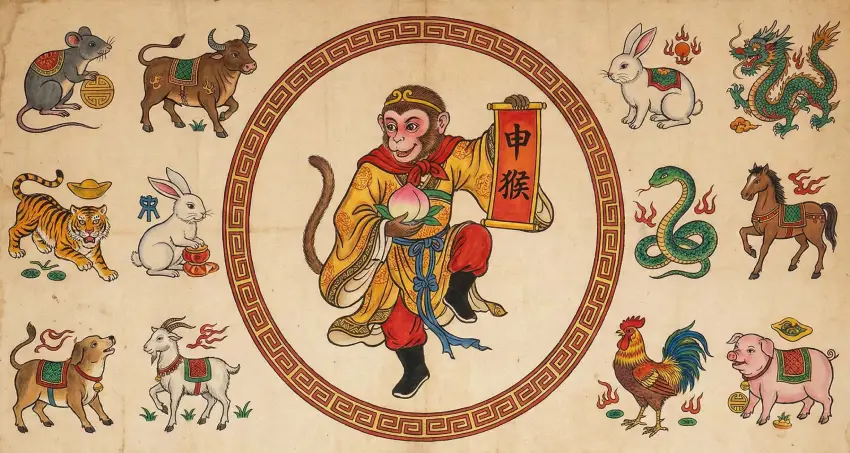 FATE紫微斗數算命 - 2026年屬猴運程