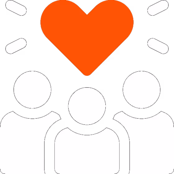 Eine Illustration einer Gruppe