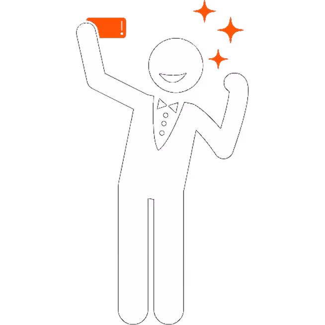 Eine Illustration eines Narzisst