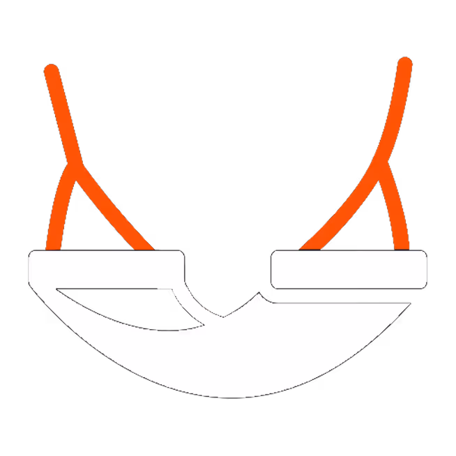 Eine Illustration einer Hängematte