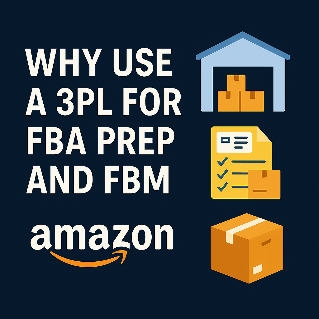 Why Use a 3PL for FBA Prep and FBM (And How It Fits Your Whole Fulfillment Strategy)