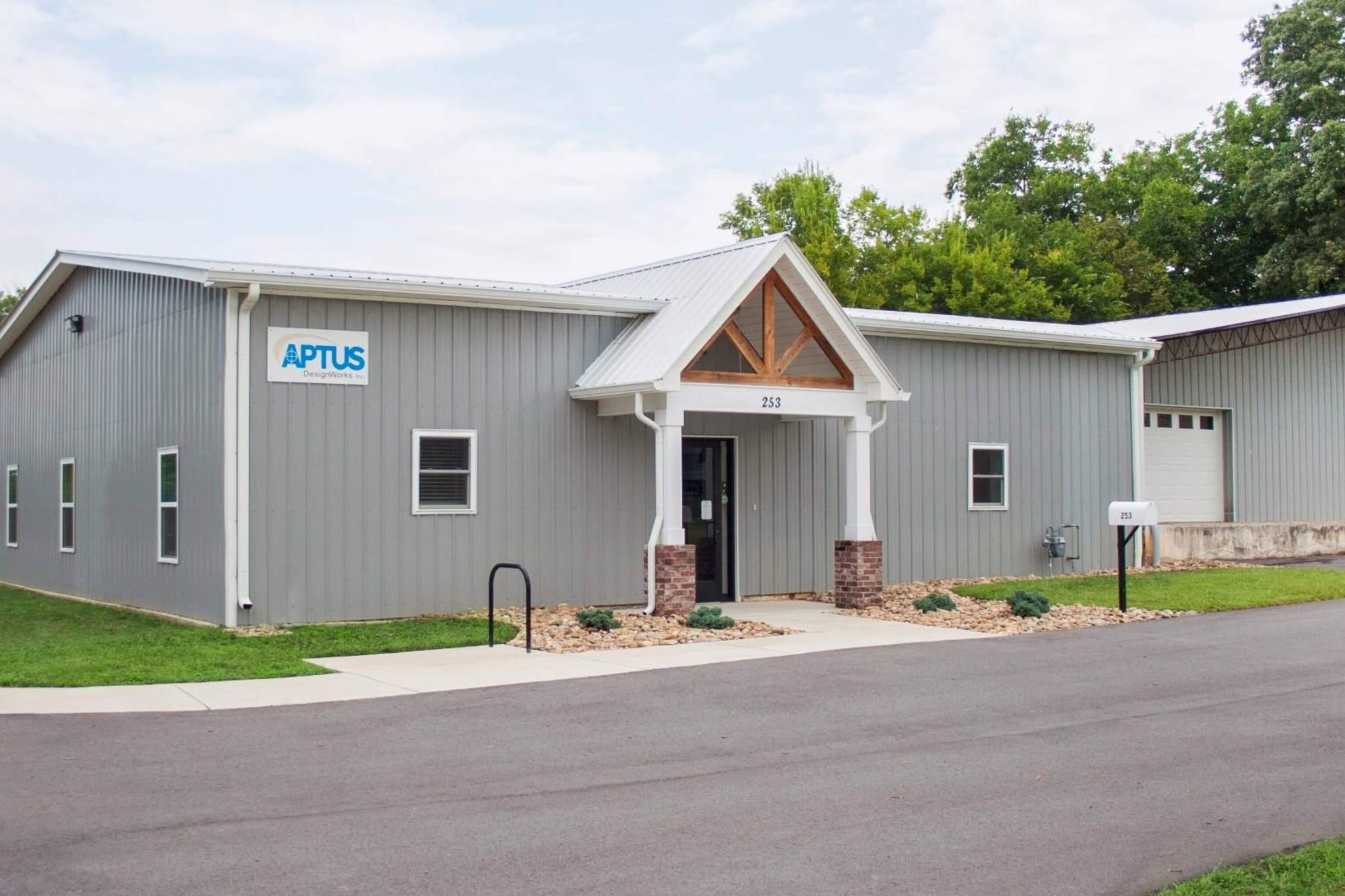 APTUS DesignWorks workshop outside image