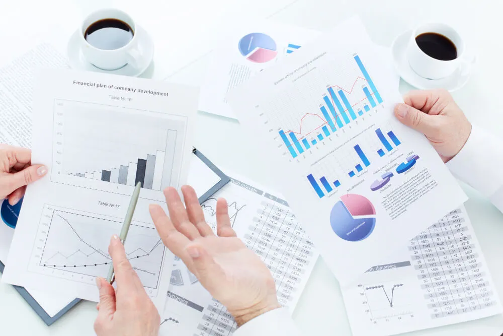 colorful charts diagrams